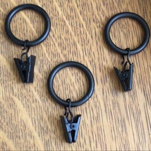 🌿70 Clip On Rings For Curtains🌿